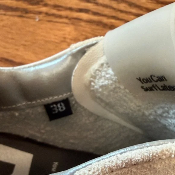 P448 Gray and White Low-Top Sneakers - Picture 5 of 6